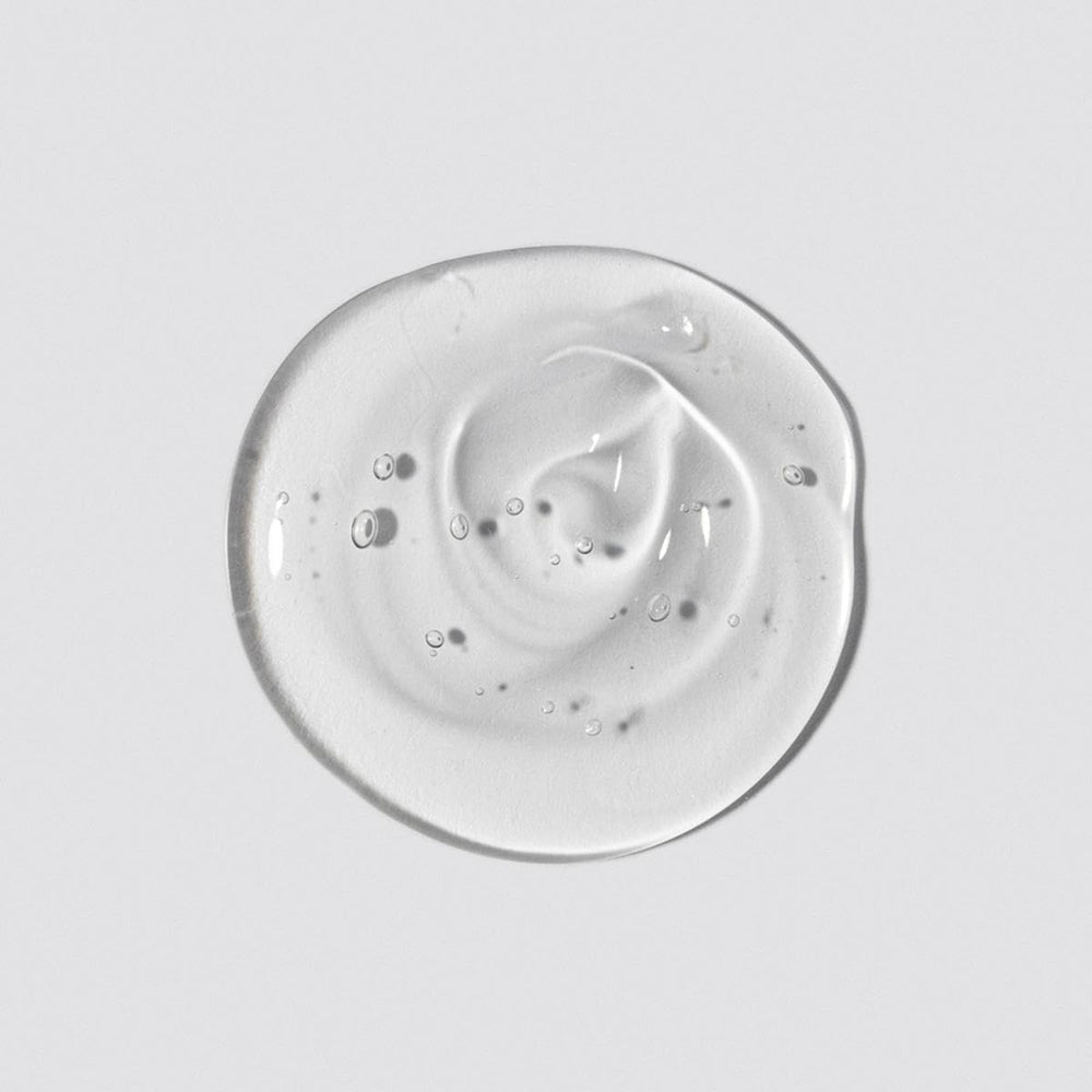 Loma gel texture close-up illustrating smooth consistency and easy application benefit