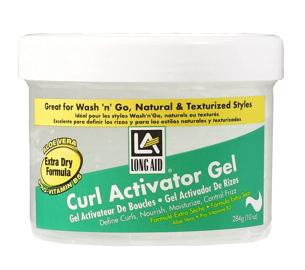 Long Aid front packaging showing label and 10.5 oz size for clear product ID and benefit