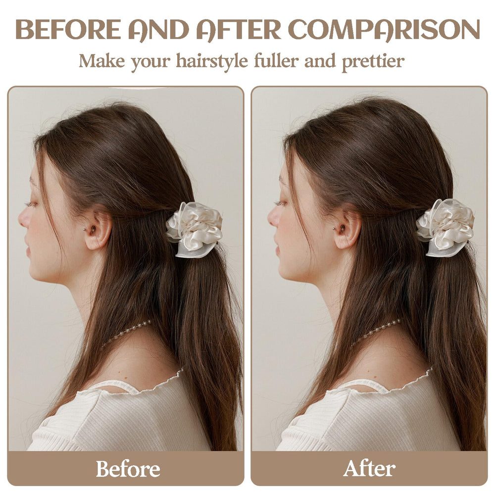 Longbitzen used to build a ballerina bun offering secure, natural lift