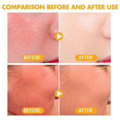 Loobexery powder swatch on skin showing translucent matte, blurs pores