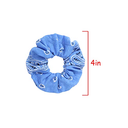 LOOKSEVEN scrunchie beside coin for size comparison and fitting benefit