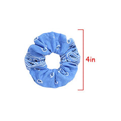 LOOKSEVEN scrunchie beside coin for size comparison and fitting benefit