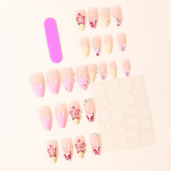 LOPMNGHT adhesive jelly stickers file and wooden stick included for easy at-home application