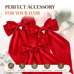 loqpol bow styled in half-up hair demonstrating instant polish