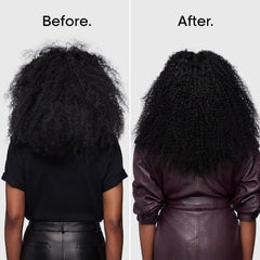L'Oréal Professionnel Paris being applied to damp curls to boost definition