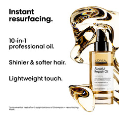 L'Oréal Professionnel Paris pump detail demonstrating controlled dispensing and no-waste use