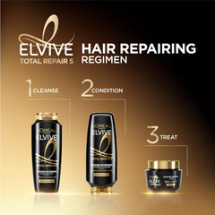 L'Oreal Paris mask with matching shampoo and conditioner for system results