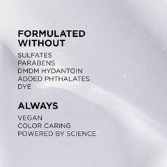 L'Oreal Paris EverPure before and after hair shine comparison showing visible gloss