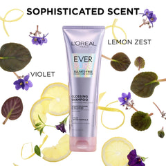 L'Oreal Paris EverPure conditioner being applied in shower for salon finish