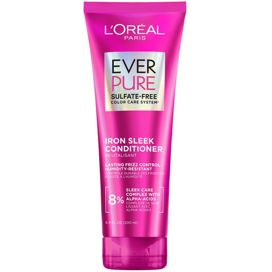 L'Oreal Paris bottle front packaging showing product and smoothing benefit