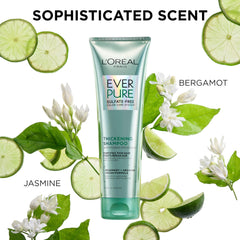 L'Oreal Paris back label close-up showing ingredients and color-safe formulation