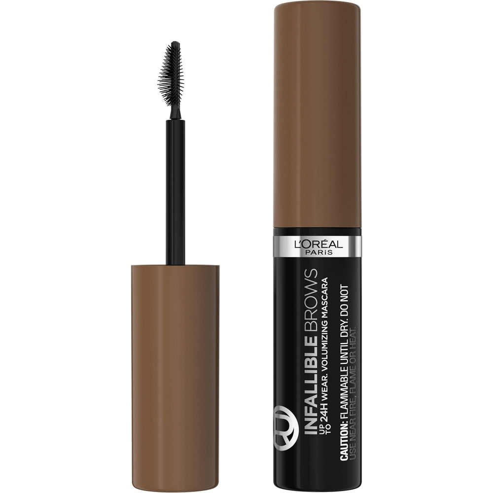 L'Oreal Paris front packaging showing the brow mascara and shade
