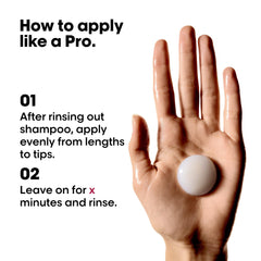 L'Oréal Professionnel label close-up highlighting keratin complex ingredients