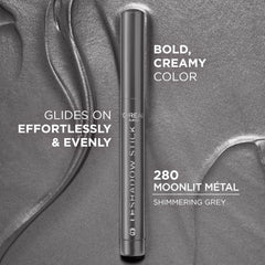 L'Oreal Paris Le Shadow Stick creamy texture close-up for smooth blending benefit
