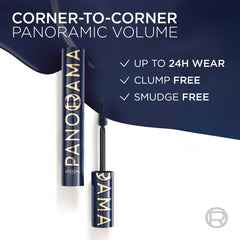 L'Oreal Paris tube in hand for scale illustrating compact size and travel-friendly benefit