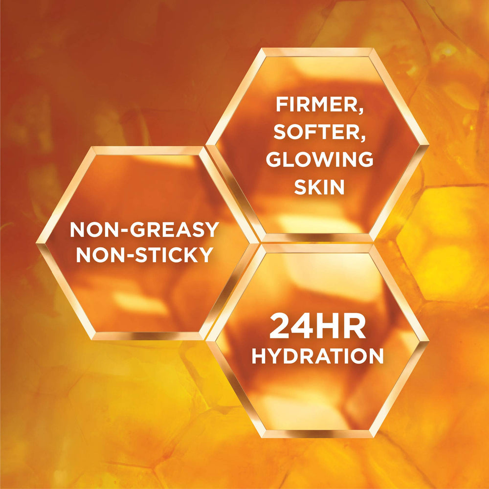 L'Oreal Paris balm applied to chest and hands, soothes very dry skin