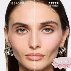 L'Oreal Paris open sifter revealing ultrafine powder and control