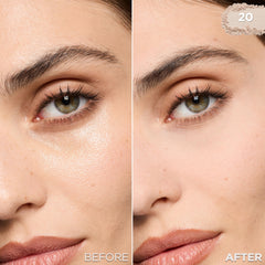L'Oreal Paris close-up of powder texture showing ultrafine blur finish