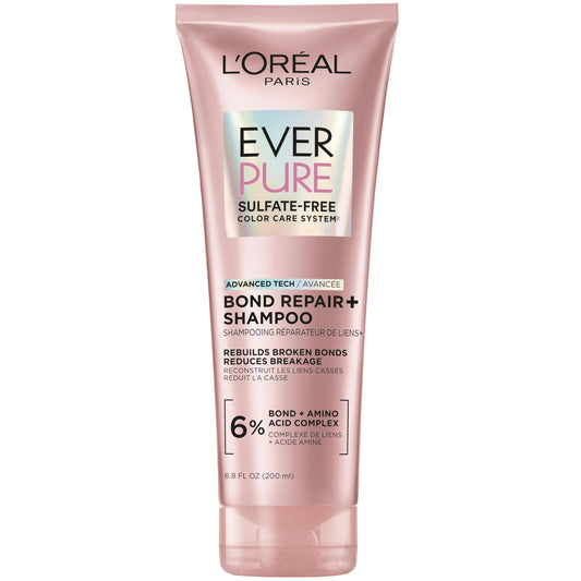 L'Oreal Paris bottle front packaging showing product benefit and brand