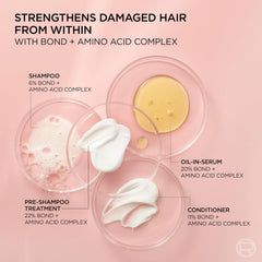L'Oreal Paris shampoo on bathroom shelf demonstrating everyday styling routine benefit