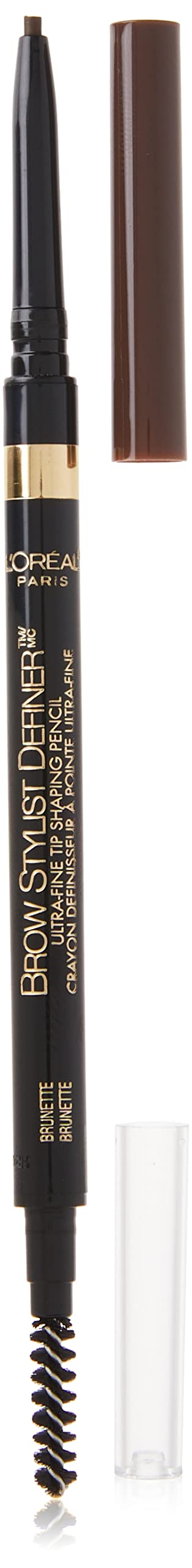 L'Oreal Paris front view of pencil showing compact design and ease of use
