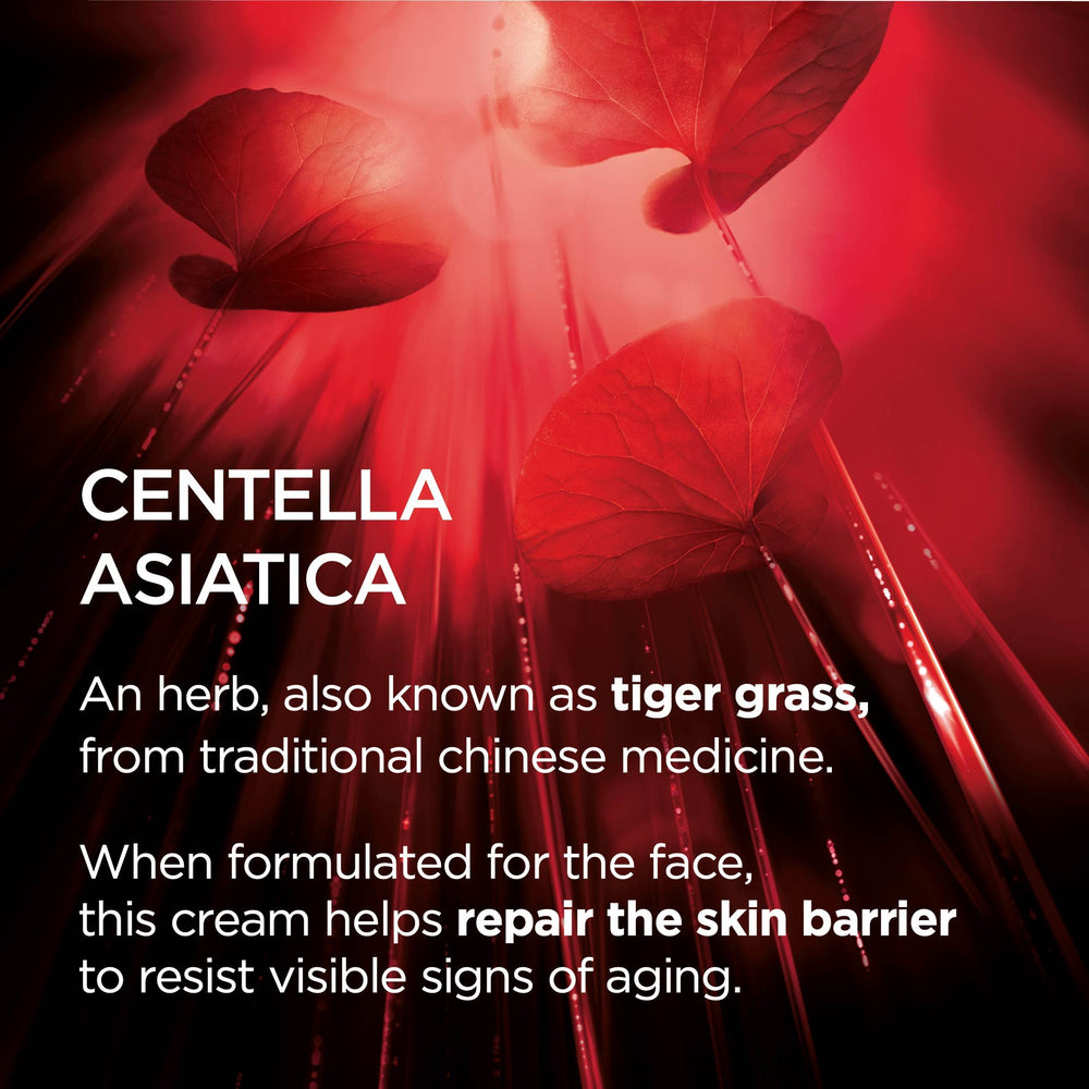 L'Oreal Paris Cicacream spread on hand demonstrating quick-absorb and soothing benefit