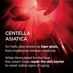 L'Oreal Paris Cicacream spread on hand demonstrating quick-absorb and soothing benefit