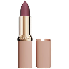 L'Oreal Paris front packaging showing shade and sleek tube, easy selection benefit