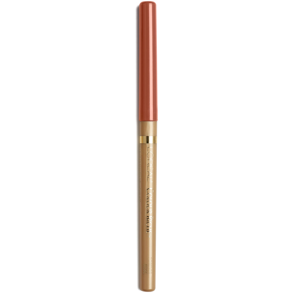 L'Oreal Paris lip liner front packaging showing shade 721 Forever Rose and benefit of precise definition