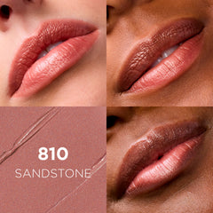 L'Oreal Paris Colour Riche open tube highlighting creamy texture and smooth glide