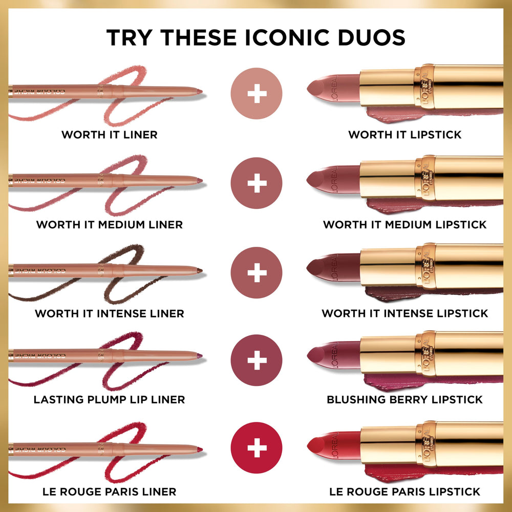 L'Oreal Paris next to common items showing compact 0.13 oz scale