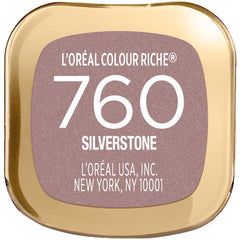 L'Oreal Paris lipstick next to ruler showing compact travel-friendly size