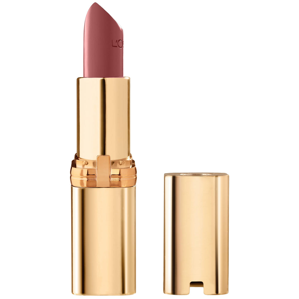 L'Oreal Paris front packaging of Colour Riche Worth It Medium showing elegance and shade