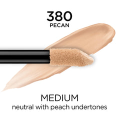L'Oreal Paris concealer large applicator close-up for quick coverage