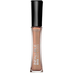 L'Oreal Paris front tube of Coral Sands gloss showing branding and shade