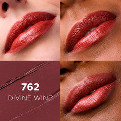 L'Oreal Paris Divine Wine open twist-up revealing creamy bullet for easy application