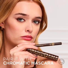 L'Oreal Paris lifestyle image with evening look showing longwear confidence