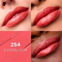 L'Oreal Paris Everbloom open lipstick twist revealing creamy bullet for precise application