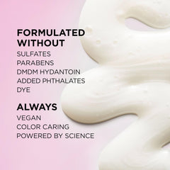 L'Oreal Paris shine mask applied on hair illustrating sealing benefit