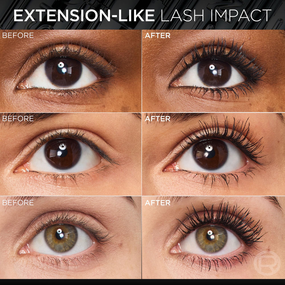 L'Oreal Paris Extensionist wand close-up highlighting sculpting comb benefit