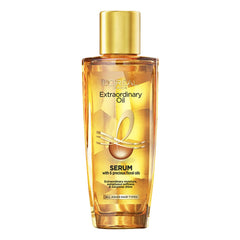 L'Oréal Paris bottle front view showing sleek packaging and shine benefit