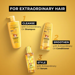L'Oréal Paris serum on bathroom counter in lifestyle scene for everyday use