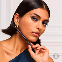 L'Oreal Paris eyeliner applied in a cat-eye illustrating long-lasting definition