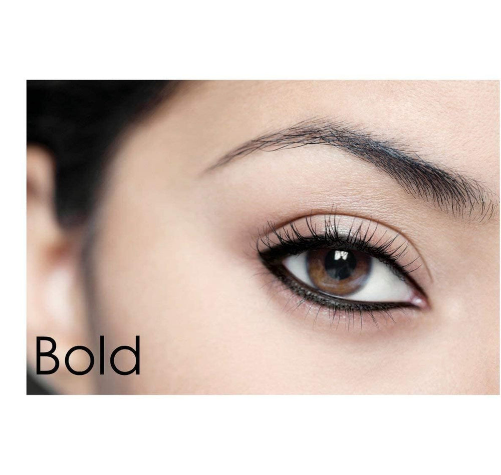 L'Oreal Paris deep-black eyeliner swatch showing smooth creamy texture