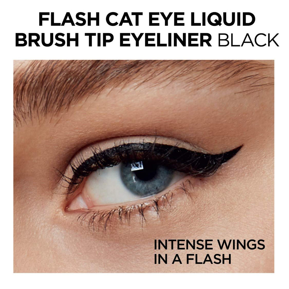 L'Oreal Paris lid open revealing ink reservoir and even product flow advantage