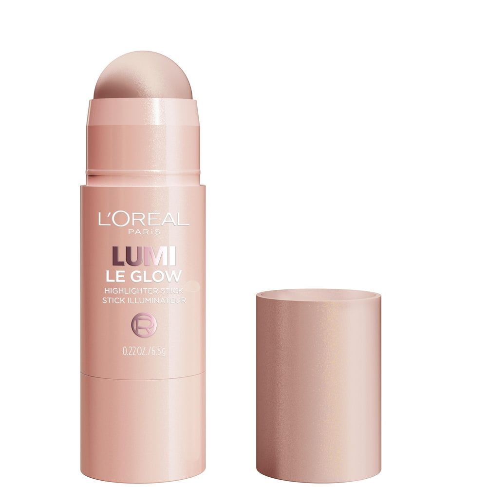 L'Oreal Paris front packaging showing the glow stick and shade name for easy selection