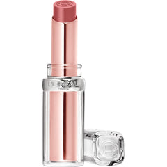 L'Oreal Paris front packaging showing compact balm-in-lipstick, perfect for travel