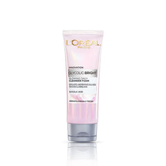 L'Oreal Paris front packaging showing cleanser tube and brand benefit