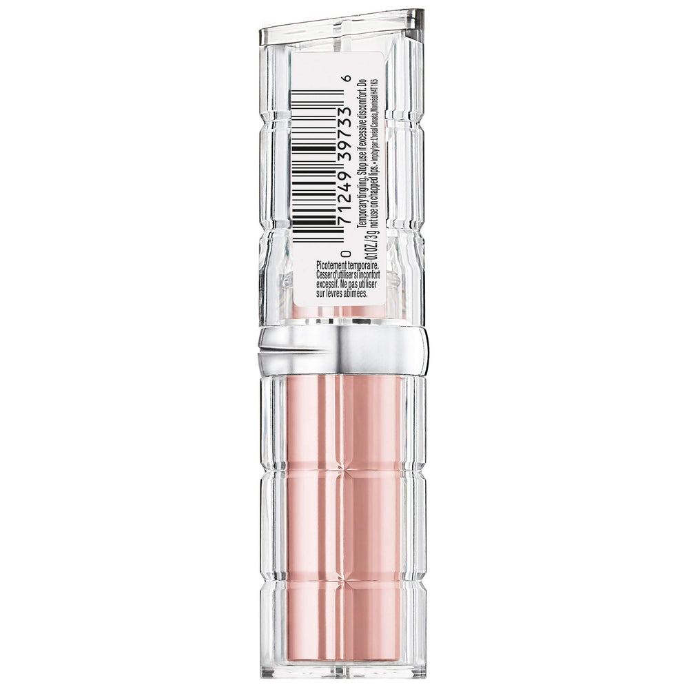 L'Oreal Paris packaging side profile showing sleek tube and easy storage benefit