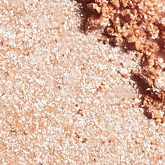 L'Oreal Paris highlighter applied to upper cheekbone showing lasting radiance